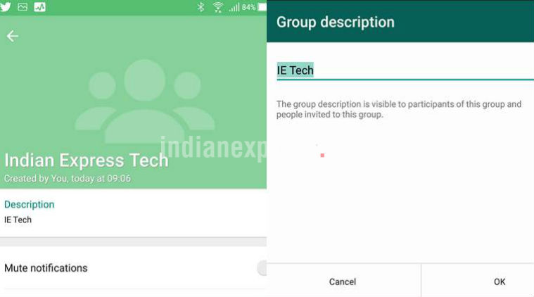 Group description,Video call,New features,Whatsapp,Social,Apps,AppNations,