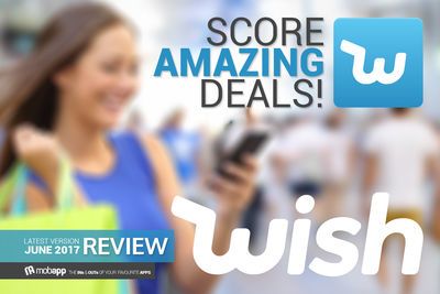 Wish app shopping PayPal Mobapp 