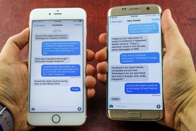iMessage iPhone  iPhone  Android  Apple devices  Google  Android Messages iPhone message on Android