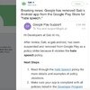 mobapp,apps,news,Google,removes,suspended,Gab,violating,hate,speech,hate speech,policy ,Gab app,Google Play Store,Play Store,Apple,App Store,social network,alt-right,free speech,violation,hate speech policy ,tweet,Twitter,suspension,site,far-right,users,Pepe the Frog,Donald Trump,Andrew Torba,violence,Charlottesville,hate groups,Andrew Anglin,The Daily Stormer,developer,